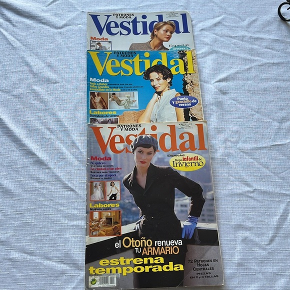 VESTIDAL FASHION MAGAZINES WITH PATTERNS - Picture 2 of 16